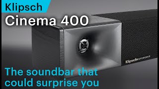 Klipsch Cinema 400 The excellent affordable soundbar [upl. by Clute]