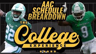 AAC American Athletic Conference 2024 Schedule Release Breakdown  The College Football Experience [upl. by Assirk]