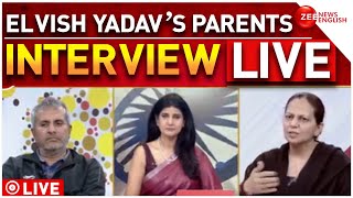 Elvish Yadavs Parents Interview LIVE  Elvish Yadav News LIVE  Elvish Yadav In Jail  Elvish Yadav [upl. by Dorie]