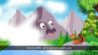 Ch 1  Pan India  English  Book 3  The Mountain and theSquirrel  For children [upl. by Curley]