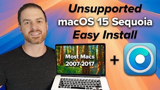 Install macOS 15 Sequoia on Unsupported Macs in 6 EASY Steps [upl. by Prader]