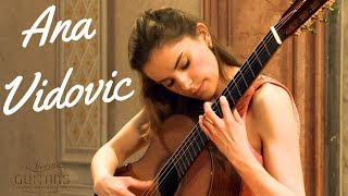 Ana Vidovic plays Asturias by Isaac Albéniz on a Jim Redgate classical guitar [upl. by Lazaruk]