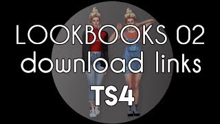 LOOKBOOK 02 to download  TS4 [upl. by Acillegna]