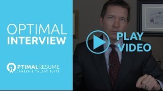 OptimalInterview™ Question Sample Medical Secretary [upl. by Doownil]