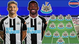 Newcastle Utd Dream XI With Raphinha amp Dembele 💰 Newcastle Transfers News 2025 [upl. by Siuqramed]