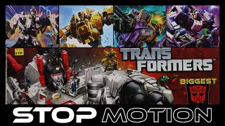 Transformers TITANS Stop Motion Animation [upl. by Annaeed581]