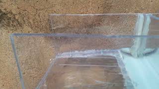 diy underflow sluice box test1 gold diy making gold mining easy [upl. by Nithsa360]