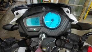 Calibración ralentí moto apache 180160 y para toda moto que le suceda lo mismo jejehe [upl. by Ymmat]