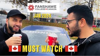 Fanshawe college London Ontario Campus Tour 2023  Must watch  Ontario Colleges Tour [upl. by Laynad]