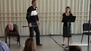 Carnegie Hall Oboe Master Class Rossinis La scala di seta [upl. by Latsyrhk43]