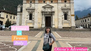 Walking Around Tirano Italy and Pizza MukbangOlivia’s Adventure [upl. by Ilah]