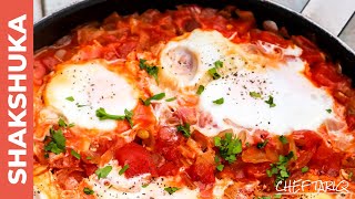 Traditional Shakshuka Recipe Quick amp Easy  Chef Tariq [upl. by Goldia221]