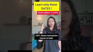 Most Important Dates of Nationalism in India Class 10🔥 History Class 10 Ch 2 Imp Dates CBSE2024 [upl. by Aynat360]