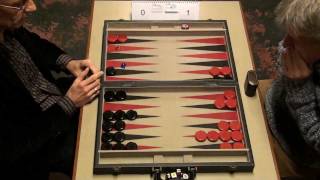 2011 Leuven Open Backgammon final [upl. by Iahcedrom]