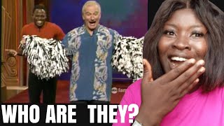 OMG😂 Whose Line Is It Anyway  Robin Williams Scenes From A Hat S3E9 REACTION First Time Hearing [upl. by Nirtak]