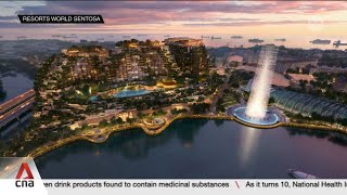 Resorts World Sentosa expansion New waterfront development targeted to be ready by 2030 [upl. by Chainey97]