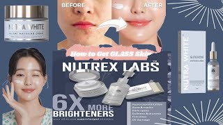 Skin Whitening Serum amp Cream Nutra White 6X More BrightenerGlutathione Cream [upl. by Iluj]