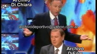 Pelea de Antonio Carrizo y Ernesto Cherquis Bialo  DiFilm 1998 [upl. by Blithe]