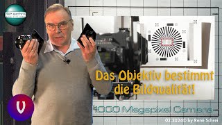 Das Objektiv bestimmt die Bildqualität • 60 Megapixel • 1000 Megapixel Kamera • derschrei [upl. by Ahrat]