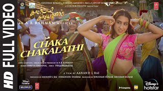 Full Video Chaka Chakalathi Galatta Kalyaanam  ARRahman AkshayKSara AKDhanush ShreyaAanand [upl. by Lehsar832]