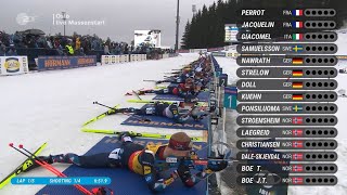 BMW IBU World Cup Mass Start Men  Holmenkollen  02032024 [upl. by Trepur60]