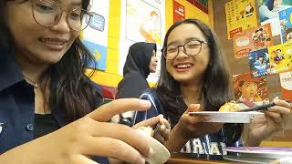 mam sushi go pt 2 edisi lisa first time mam aburi salmon [upl. by Negyam876]