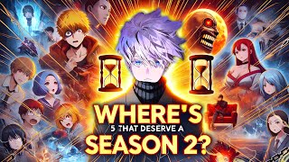 Why These 5 Anime Deserve a Second Season  Hindi Anime  Saitaku Review [upl. by Timothea]