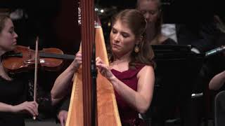 Glière Harp Concerto—Allegro giocoso Erin Hansen amp BJU Symphony Orchestra [upl. by Mor]