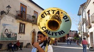 La Banda Musicale di Calitri a Nusco il 23 08 2018 per la festività della B V del Carmelo [upl. by Elizabeth744]