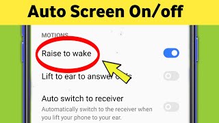 How to solved Automatic Screen Onoff in Redmi Android Phones  Auto Screen ONOff Problem [upl. by Ng]