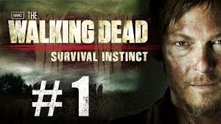 The Walking Dead Survival Instinct Gameplay Walkthrough Part 1  Intro [upl. by Lindy]