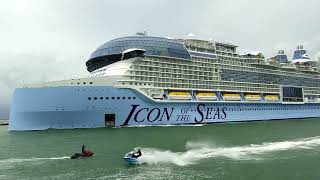 Icon of the Seas Royal Caribbeans Cruises Port of Miami [upl. by Allista]