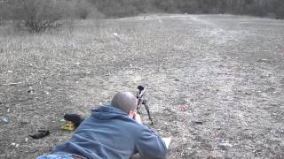 Shooting my new 8mm Rem mag [upl. by Skerl]