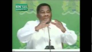 Pdt Yayi Boni face aux douaniers quotDemocratie NESCAFEquot No5 [upl. by Rede]