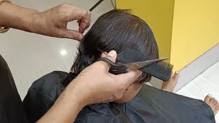 छोटी बच्ची के बालों में Baby hair cut कीस तरह से कांटेBarbie hair cutFor beginnerRoop Rang Bea [upl. by Namijneb]