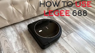 How to Use HOBOT LEGEE688 VacuumMop 4 in 1 Robot  Video Manual [upl. by Tews164]