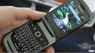 BlackBerry Style 9670 Unboxing and First Look [upl. by Veno439]