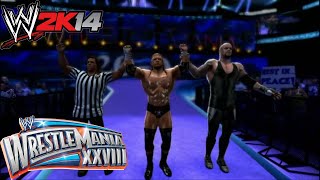 WWE 2K14 30 Years of WrestleMania  Universe Era Part 8 Undertaker vs Triple H [upl. by Bertle]