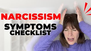 Narcissism Symptoms Checklist See if your partner has these traits [upl. by Cassidy]