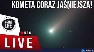 Przelot asteroidy 4660 Nereus i kometa C2021 A1 Leonard  AstroLife na LIVE 90 [upl. by Maris]