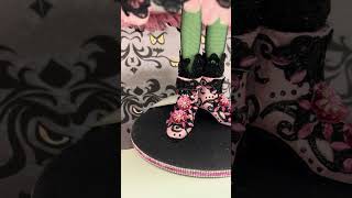 Katherines Collection 125quot Witch Boots Halloween Cake Plate 28428142 [upl. by Asin]