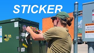 How I Make Stickers For Street Art [upl. by Denney]