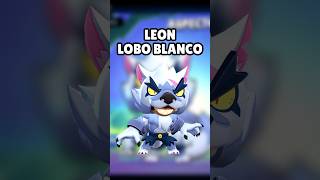 LEÓN LOBO BLANCO 🙀 brawlstars supercell gaming [upl. by Mulry]