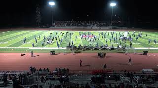 Clovis East High School Marching Band and Color Guard at Irish Guard Invitational 2024 [upl. by Notxam]