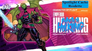 Marvel Snap Spotlight Cache Roulette EMPEROR HULKLING [upl. by Kcirrez439]