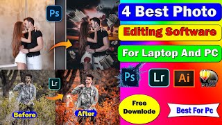 04 Best Photo Editing Software For Laptop and PC [upl. by Anikes865]