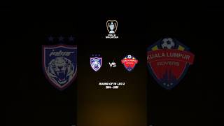 JDT vs KLRovers  Leg 2  Piala Malaysia 20242025 [upl. by Adli]