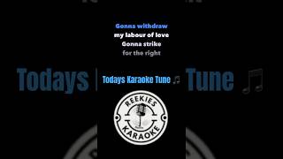 Hue amp Cry  Labour Of Love  Karaoke 🎤 [upl. by Viviana]