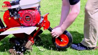 Wellers Hire  5hp Rotavator [upl. by Sikras]