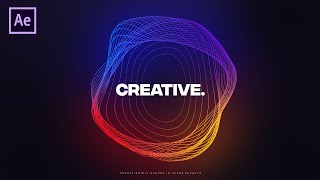 Gradient Typography Animation in After Effects Tutorial  Motion Graphics Tutorial No Plugins [upl. by Sifan]